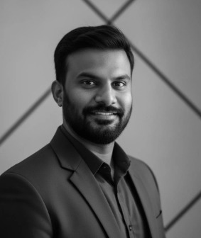 Shashider Reddy Munugala, founder of Ashya Yoga